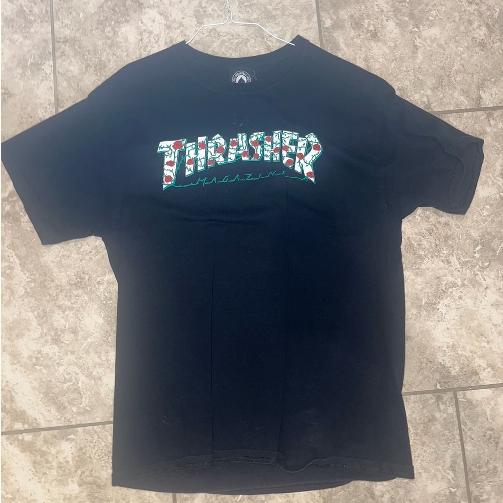 Thrasher roses T-shirt
